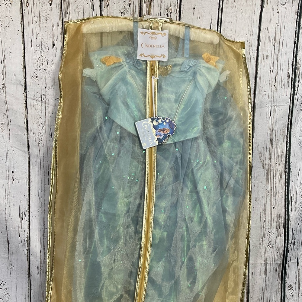 Auth & Official Disney Store Limited Edition 2015 Live Action Cinderella Dress 4